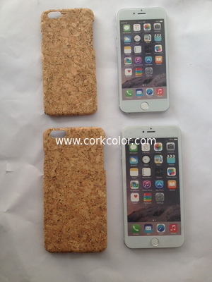 China Caixa do iPhone 6 da cortiça distribuidor